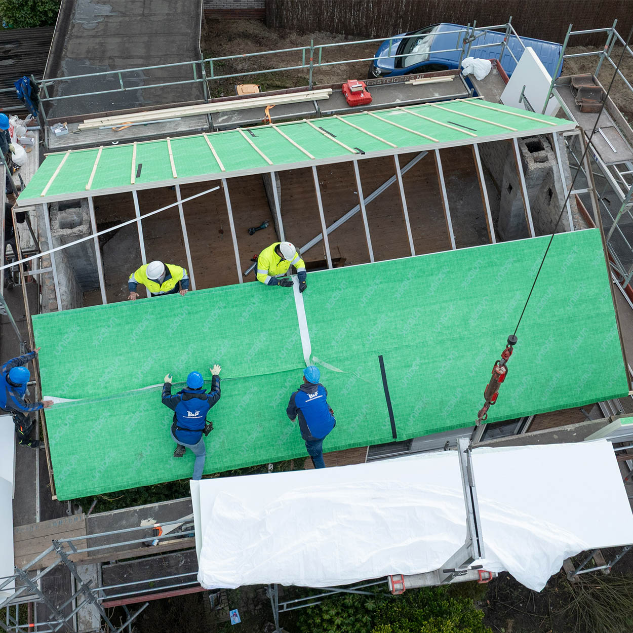 Unidek Reno Sporen PIR dakplaat